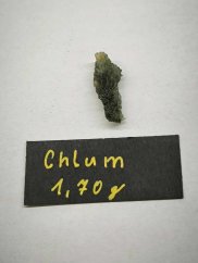 Raw Moldavite 1,70g - ČR, Chlum