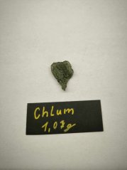 Raw Moldavite 1,03g - ČR, Chlum
