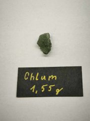 Raw Moldavite 1,55g - ČR, Chlum