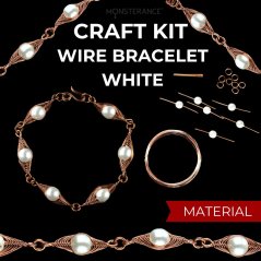 Craft kit Bracelet White