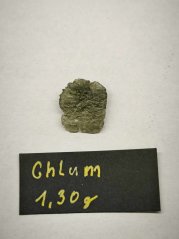 Raw Moldavite 1,30g - ČR, Chlum