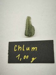 Raw Moldavite 1g - ČR, Chlum