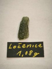 Raw Moldavite 1,08g - ČR, Ločenice