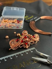 Hair Clip Crafting Kit - Wire Wrapping Club