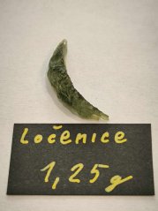 Raw Moldavite 1,25g - ČR, Ločenice