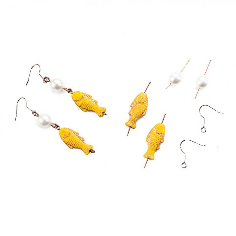 Goldfish of Luck: Complete Wire Wrapping Set