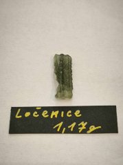 Raw Moldavite 1,17g - ČR, Ločenice