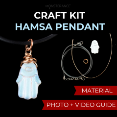 Hamsa (Hand of Fatima): Complete Crafting Kit for Beginners