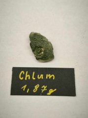 Raw Moldavite 1,87g - ČR, Chlum