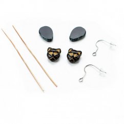 Cat Earrings - Copper Crafting Kit
